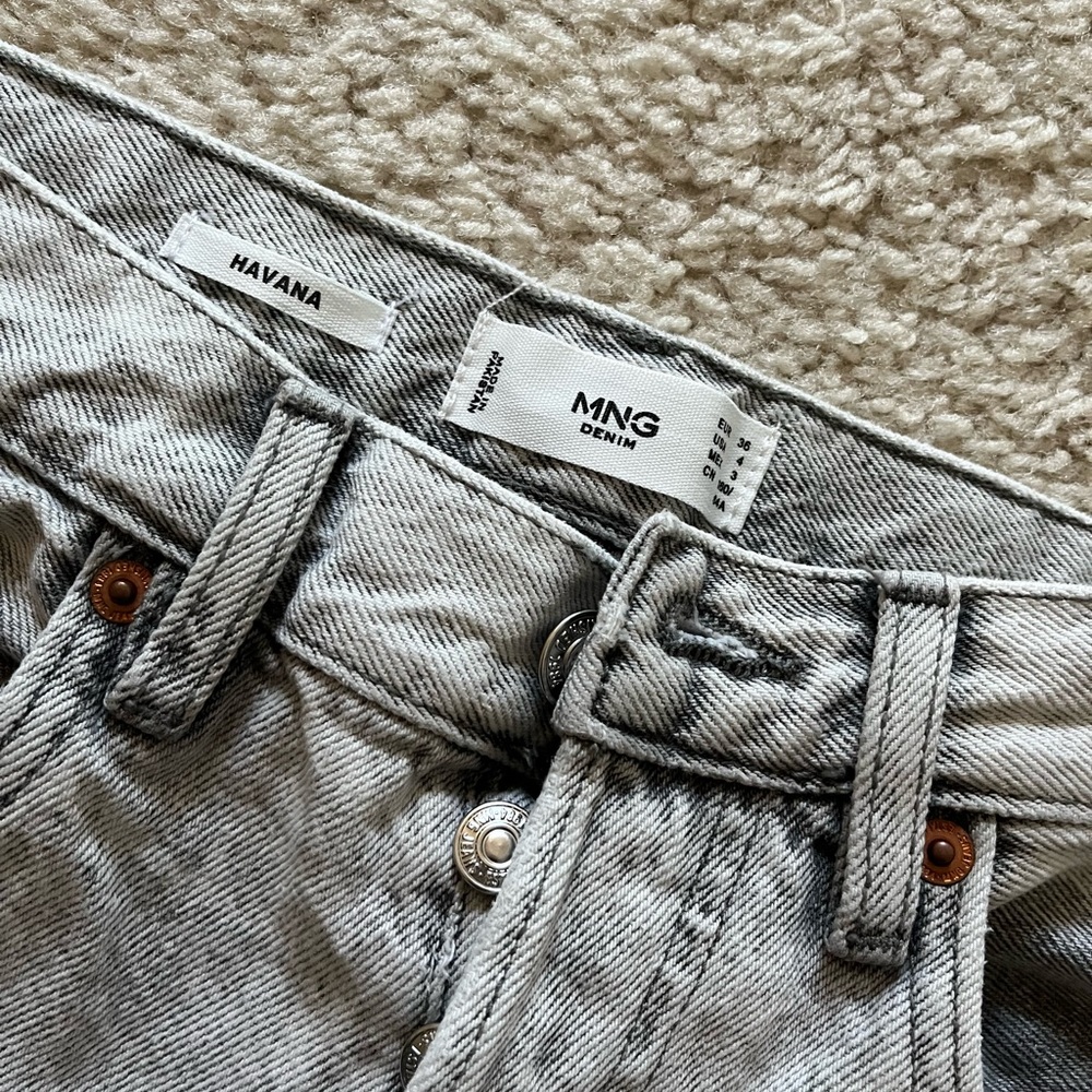 💛 Mango havana baggy jean 4